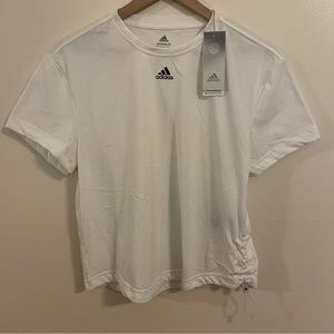 NWT Cropped Adidas Shirt